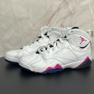 Nike Air Jordan 7 Retro GS Fireberry Athletic Shoes